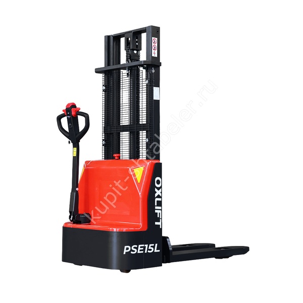 Самоходный штабелёр OXLIFT PSE15L, 1500 кг, подъём 2900 мм