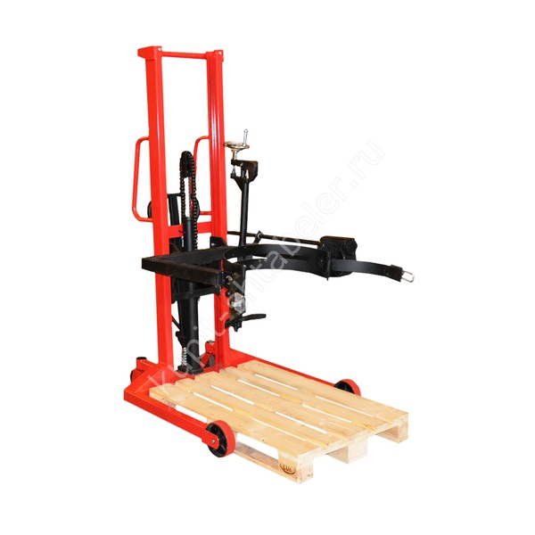 Штабелёр для бочек OXLIFT HS-DT1435, 350 кг, подъём 1400 мм, арт. 700044