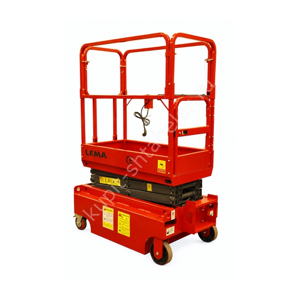 Несамоходный ножничный подъемник LEMA LM WPSM-K-030-030