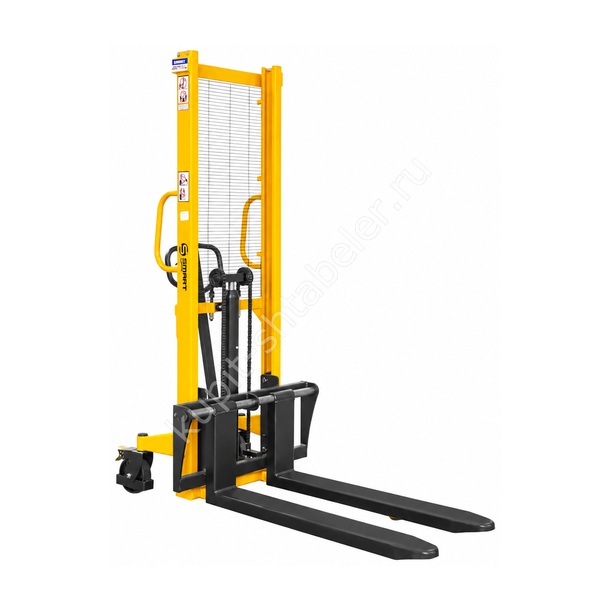 Ручной гидравлический штабелер SMARTLIFT SDJ 2016 (грузоподъёмность 2000 кг; 1,6 м; вилы 310-830 мм)