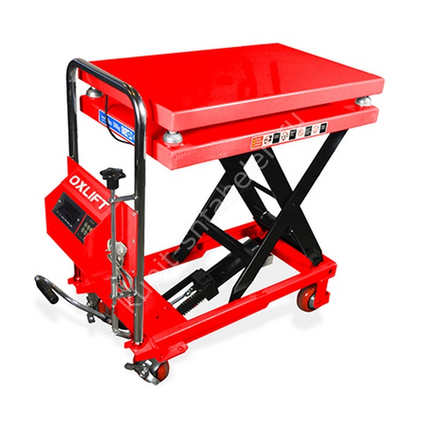 Подъёмный стол OXLIFT OX F-50, 500 кг, подъём 900 мм