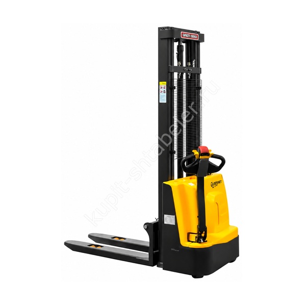 Сопровождаемый штабелер электрический самоходный SMARTLIFT CDD12A (грузоподъёмность 1200 кг; 3 м; 24В / 85Ач)