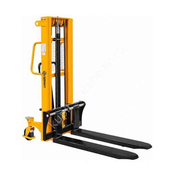 Ручной гидравлический штабелер SMARTLIFT CTY-E10-25 (грузоподъёмность 1000 кг; 2,5 м; вилы 330-860 мм)