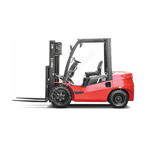 Вилочный погрузчик OXLIFT CPCD38-A2G2, 3800 кг, подъём 4800 мм