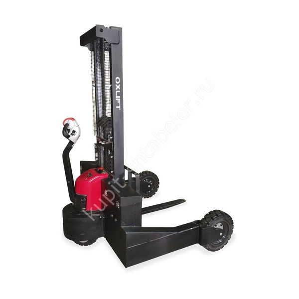 Самоходный штабелёр OXLIFT AX 1016RT, 1000 кг, подъём 1600 мм