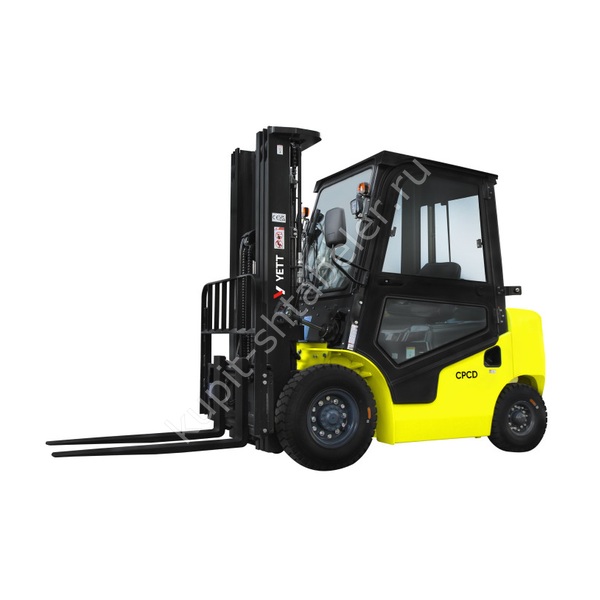 Дизельный вилочный погрузчик YETT CPCD25-WS1K2-ZSM600-3W-K
