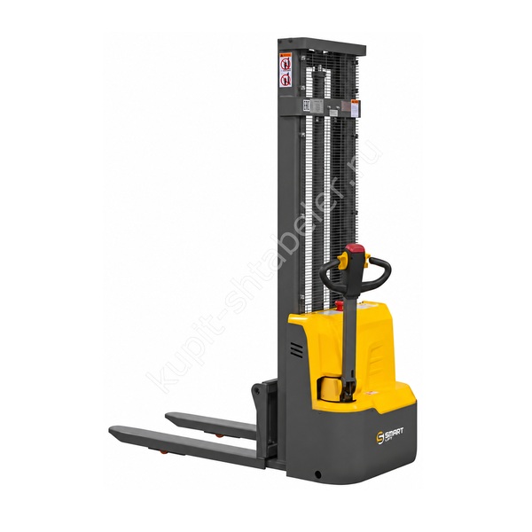 Сопровождаемый штабелер электрический самоходный SMARTLIFT CDD15R-E (N) (грузоподъёмность 1500 кг; 3 м; 24В / 105Ач)