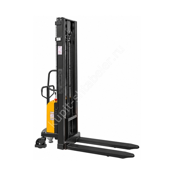 Штабелер с электроподъемом SMARTLIFT SPN 1030 (грузоподъёмность 1000 кг; 3 м; 12В / 120Ач)