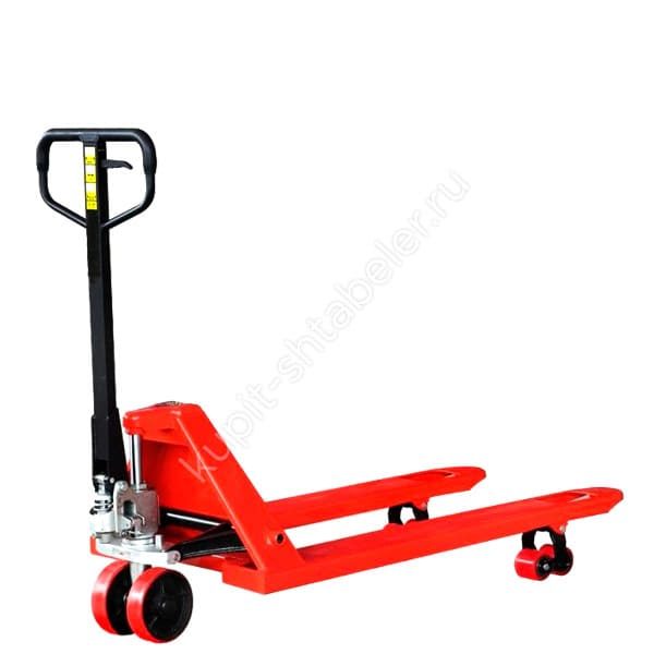 Узковильная гидравлическая тележка Oxlift OX25-PU115 (W450)