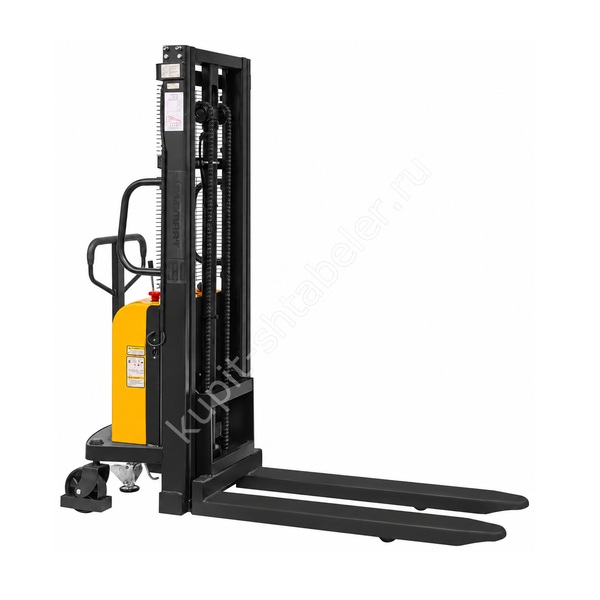 Штабелер с электроподъемом SMARTLIFT SPN 1525 (грузоподъёмность 1500 кг; 2,5 м; 12В / 120Ач)