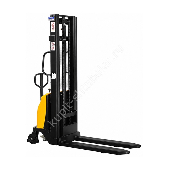 Штабелер с электроподъемом SMARTLIFT BDA 1035 (грузоподъёмность 1000 кг; 3,5 м; 12В / 120Ач)