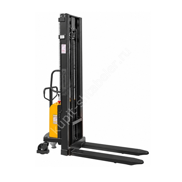 Штабелер с электроподъемом SMARTLIFT SPN 1035 (грузоподъёмность 1000 кг; 3,5 м; 12В / 120Ач)