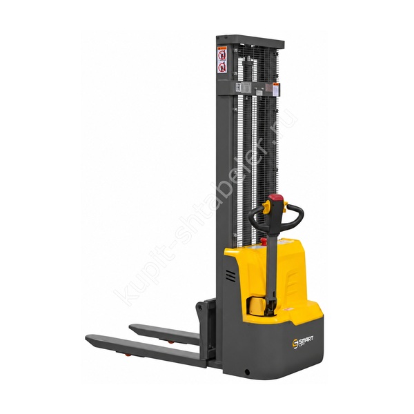 Сопровождаемый штабелер электрический самоходный SMARTLIFT CDD15R-E (N) (грузоподъёмность 1500 кг; 3,3 м; 24В / 105Ач)