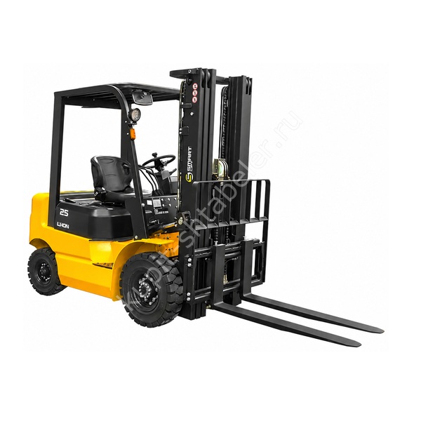 Вилочный погрузчик электрический SMARTLIFT EFL252 (грузоподъёмность 2500 кг; 4,8 м; li-ion 80В / 280Ач)