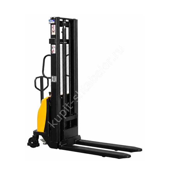 Штабелер с электроподъемом SMARTLIFT BDA 1535 (грузоподъёмность 1500 кг; 3,5 м; 12В / 120Ач)