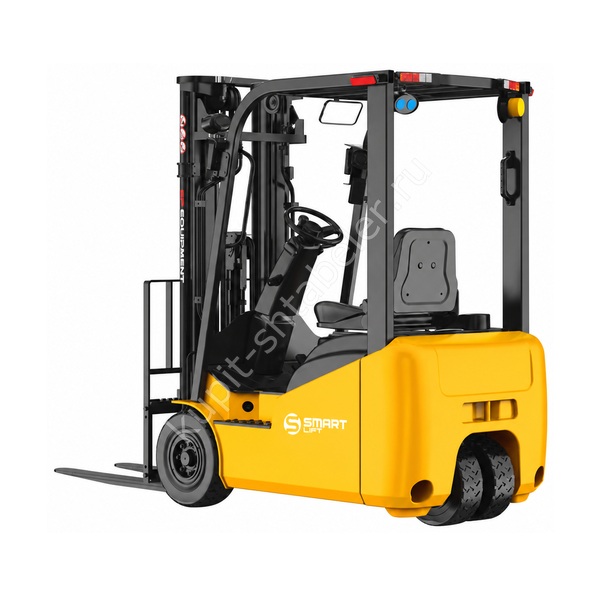 Вилочный погрузчик электрический трёхопорный SMARTLIFT TCL101 (грузоподъёмность 1000 кг; 4,5 м; li-ion 80В / 100Ач)
