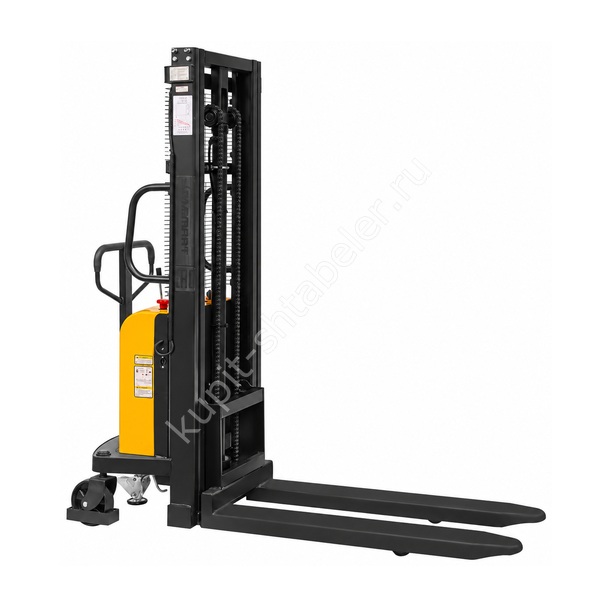 Штабелер с электроподъемом SMARTLIFT SPN 1025 (грузоподъёмность 1000 кг; 2,5 м; 12В / 120Ач)