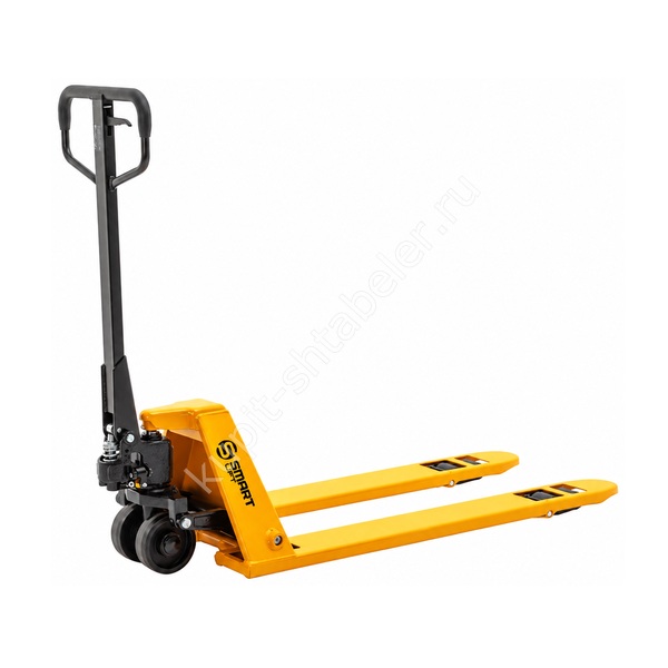 Гидравлическая тележка (рохля) SMARTLIFT SD-LP (BFL15; грузоподъёмность 1500 кг; 1150х550 мм; низкопрофильная 52 мм)
