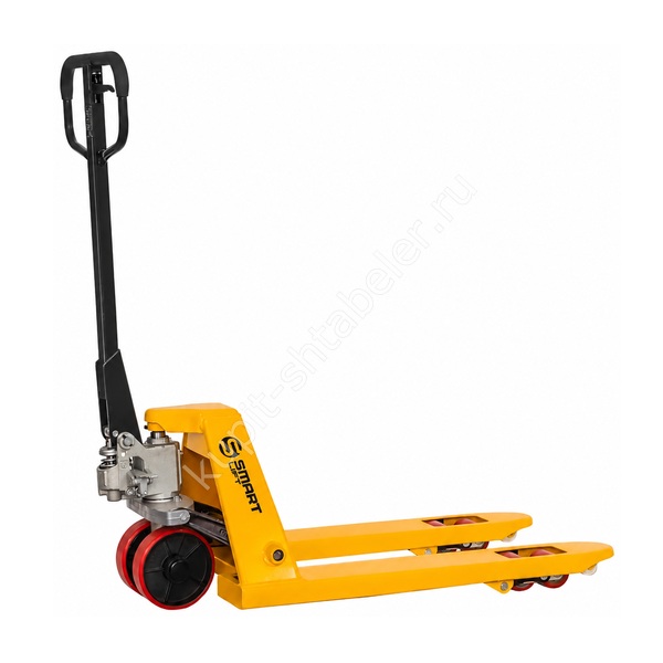 Гидравлическая тележка (рохля) SMARTLIFT SD-S (BF25; грузоподъёмность 2500 кг; 800х550 мм; PDP)