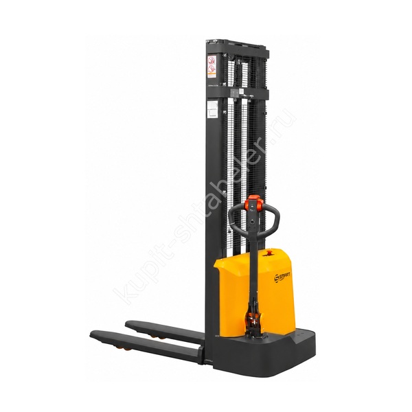 Сопровождаемый штабелер электрический самоходный SMARTLIFT QDA12EL03 (грузоподъёмность 1200 кг; 3 м; 24В / 85Ач)