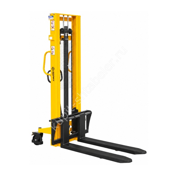 Ручной гидравлический штабелер SMARTLIFT SDA 1030 (грузоподъёмность 1000 кг; 3 м; вилы 300-850 мм)