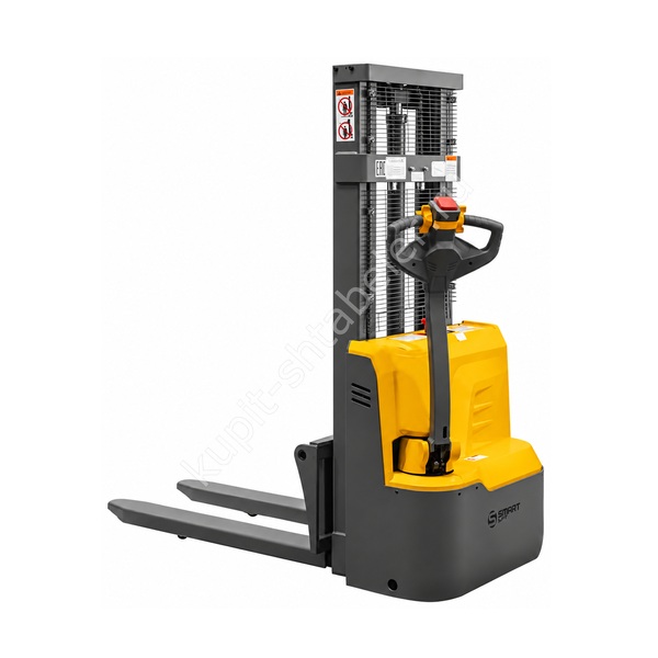 Сопровождаемый штабелер электрический самоходный SMARTLIFT CDD15R-E (N) (грузоподъёмность 1500 кг; 2,5 м; 24В / 105Ач)