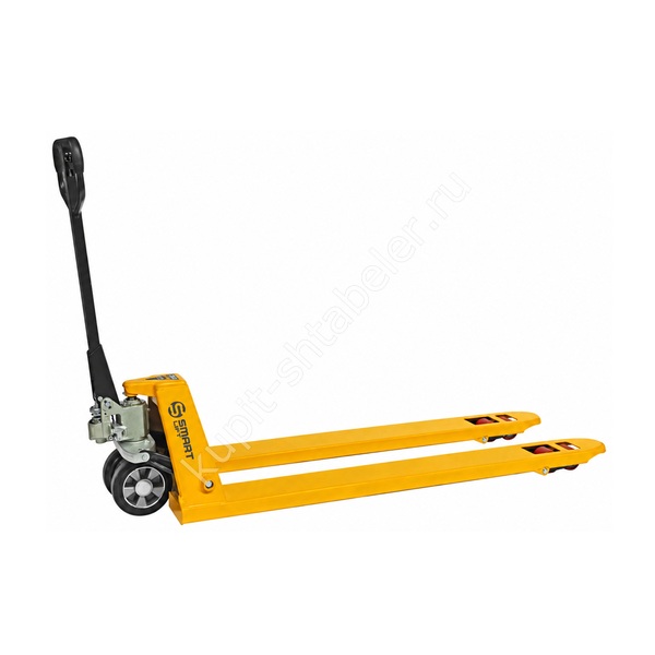 Гидравлическая тележка (рохля) SMARTLIFT SD-L (CBY-BF2.5; грузоподъёмность 2500 кг; 2000x550 мм; RDP)