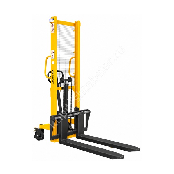 Ручной гидравлический штабелер SMARTLIFT SDA 1016 (грузоподъёмность 1000 кг; 1,6 м; вилы 300-850 мм)