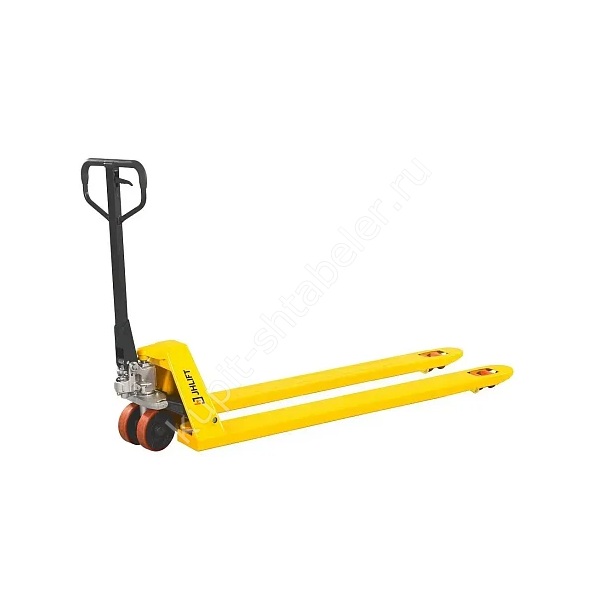 Гидравлическая тележка JHLIFT LBF15, 1500 кг, 2300 x 550 мм, полиуретан
