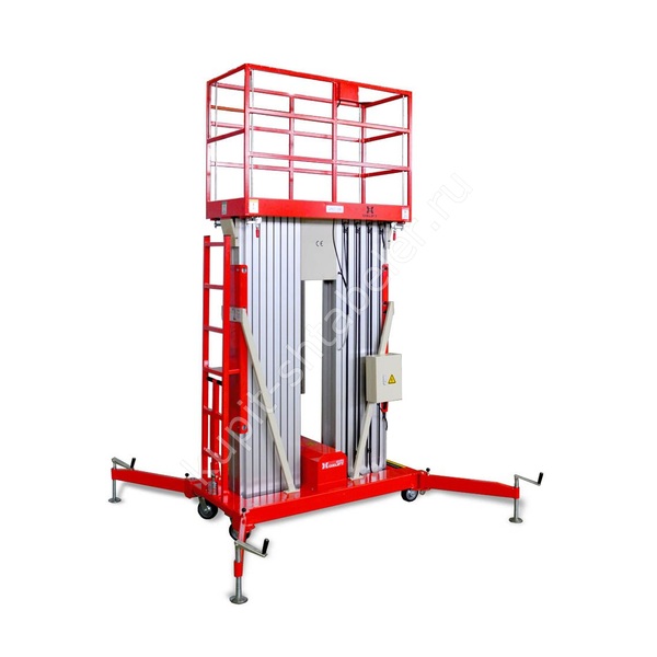 Подъёмник OXLIFT ZX-2-140, 200 кг, подъём 14000 мм