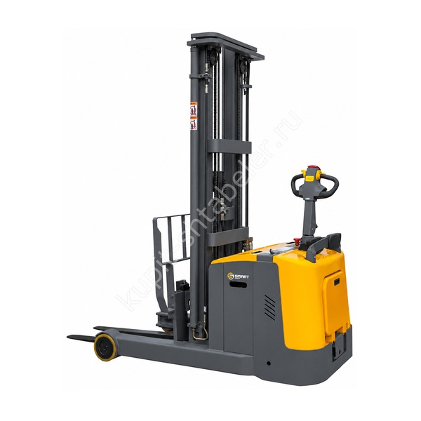 Самоходный штабелер с выдвижной мачтой и противовесом SMARTLIFT CQD15R (грузоподъёмность 1500 кг; 5,6 м; 24В / 270Ач, PV, EPS)