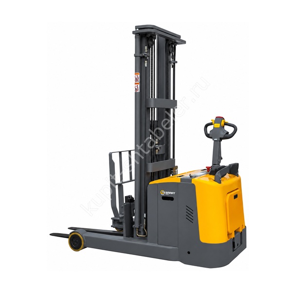 Самоходный штабелер с выдвижной мачтой и противовесом SMARTLIFT CQD20R (грузоподъёмность 2000 кг; 4,5 м; li-ion 25,6В / 300Ач, PV, EPS)