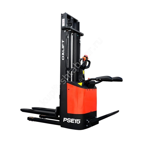 Самоходный штабелёр OXLIFT PSE15, 1500 кг, подъём 3200 мм