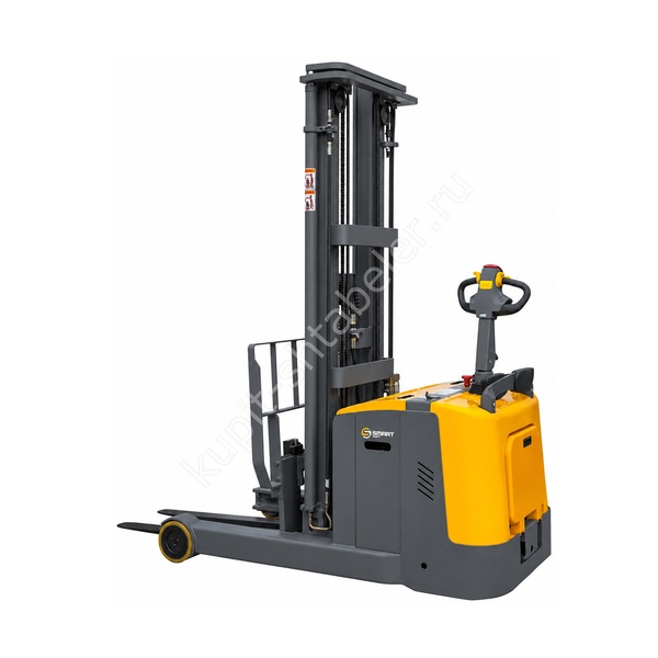 Самоходный штабелер с выдвижной мачтой и противовесом SMARTLIFT CQD20R (грузоподъёмность 2000 кг; 4,5 м; 24В / 280Ач, PV, EPS)