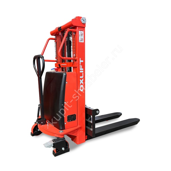 Полуэлектрический штабелёр OXLIFT SES15, 1500 кг, подъём 2000 мм