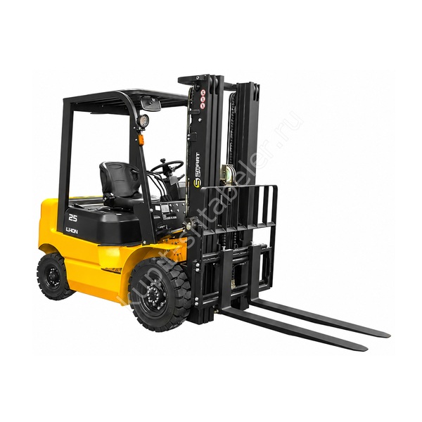 Вилочный погрузчик электрический SMARTLIFT EFL252 (грузоподъёмность 2500 кг; 5,5 м; li-ion 80В / 280Ач)