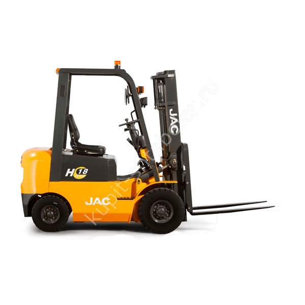 Газ-бензиновый вилочный погрузчик JAC CPQD18-4500