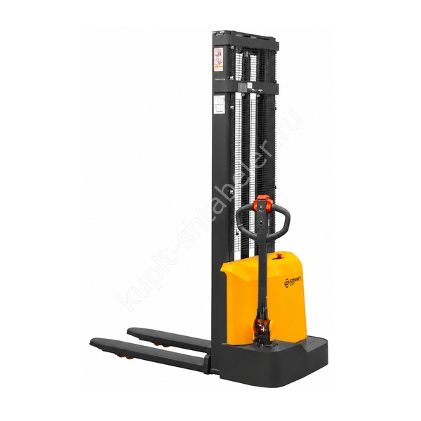 Сопровождаемый штабелер электрический самоходный SMARTLIFT QDA12EL03 (грузоподъёмность 1200 кг; 3 м; li-ion 24В / 50Ач)