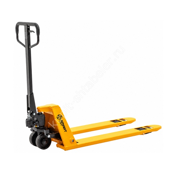 Гидравлическая тележка (рохля) SMARTLIFT SD-LP (BFL10; грузоподъёмность 1000 кг; 1150х550 мм; низкопрофильная 35 мм)