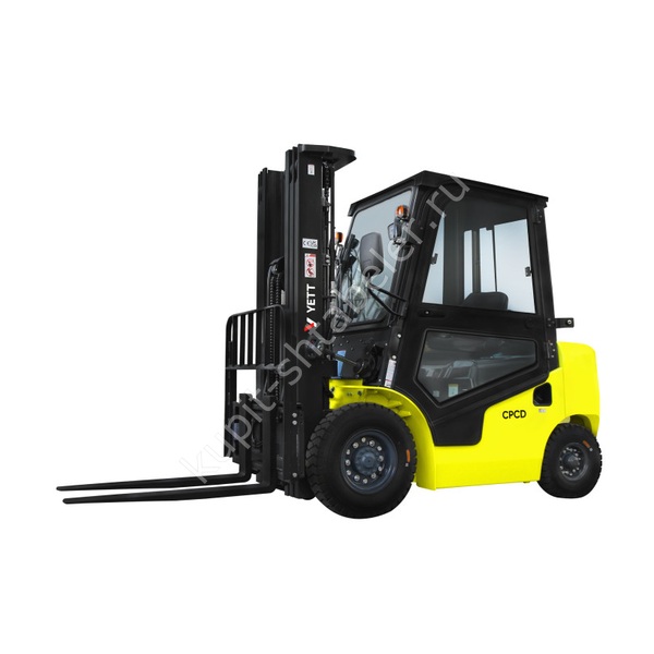 Дизельный вилочный погрузчик YETT CPCD15-WS5K2-M400-3W-K