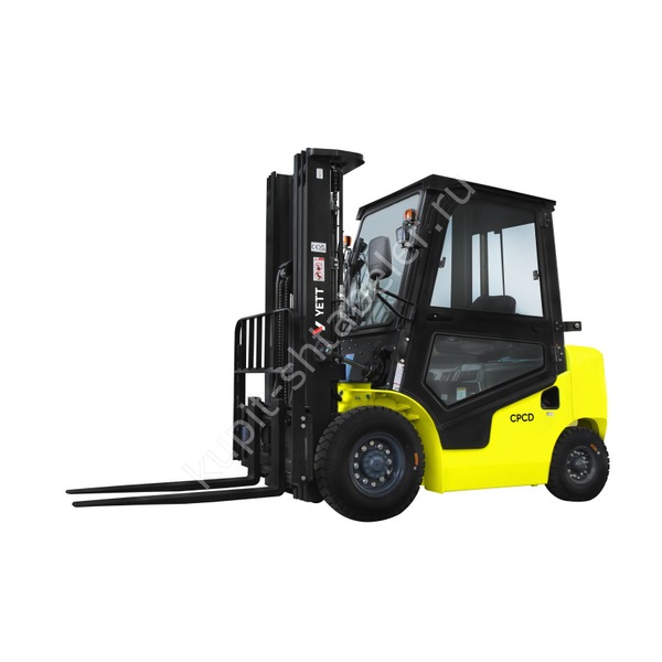 Дизельный вилочный погрузчик YETT CPCD25-WS1K2-M400-3W-K