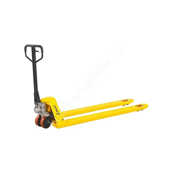 Гидравлическая тележка JHLIFT LBF15, 1500 кг, 2300 x 550 мм, нейлон