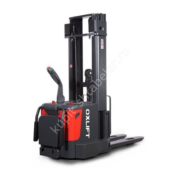 Самоходный штабелёр OXLIFT PS15, 1500 кг, подъём 4600 мм, арт. 799712