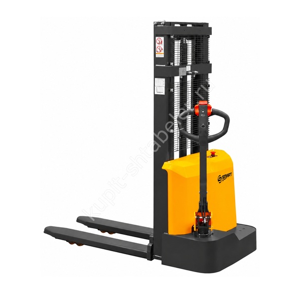 Сопровождаемый штабелер электрический самоходный SMARTLIFT QDA12EL03 (грузоподъёмность 1200 кг; 2,5 м; 24В / 85Ач)