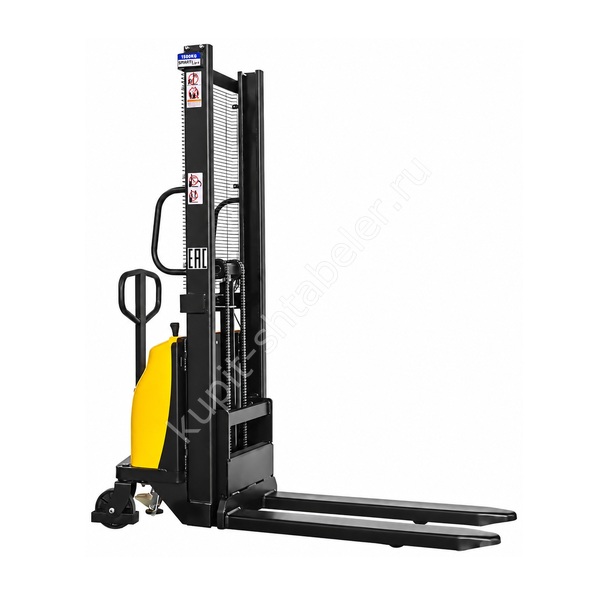 Штабелер с электроподъемом SMARTLIFT BDA 1516 (грузоподъёмность 1500 кг; 1,6 м; 12В / 120Ач)