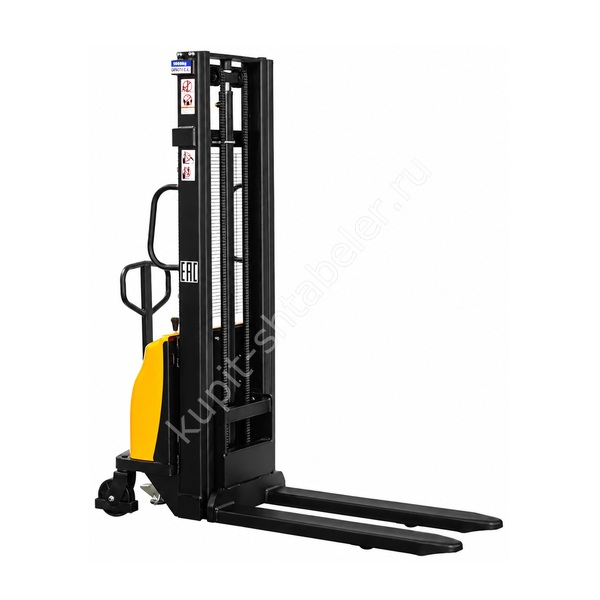 Штабелер с электроподъемом SMARTLIFT BDA 1540 (грузоподъёмность 1500 кг, 4 м, 12В / 120Ач)