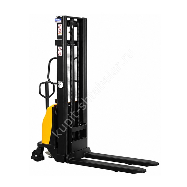 Штабелер с электроподъемом SMARTLIFT BDA 2035 (грузоподъёмность 2000 кг; 3,5 м; 12В / 120Ач)