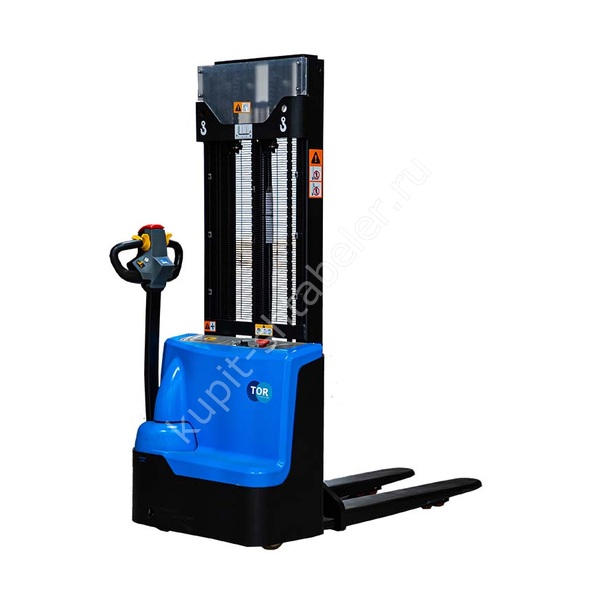 Штабелер самоходный 1,5 т 2,0 м TOR WS15H-2000SC PRO 24/105 В/Ач контр. скорости подъема