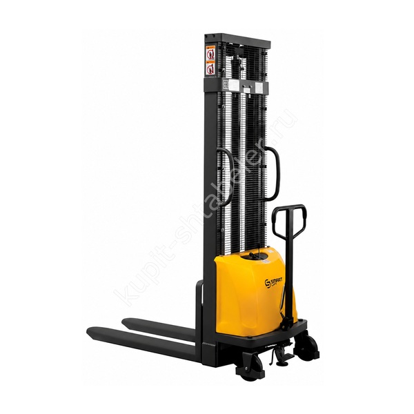 Штабелер с электроподъемом SMARTLIFT CDD10B-E 1025 (грузоподъёмность 1000 кг; 2,5 м; 12В / 120Ач)