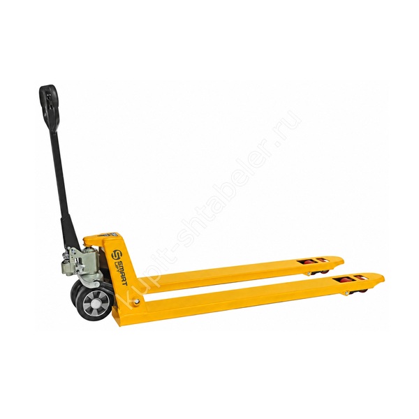 Гидравлическая тележка (рохля) SMARTLIFT SD-L (CBY-BF2.5; грузоподъёмность 2500 кг; 1800x550 мм; RDP)